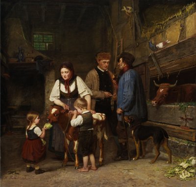 The Sold Calf by Hermann Plathner